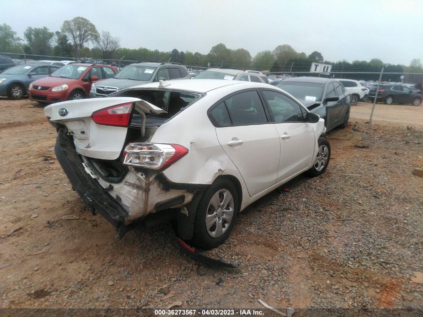 2016 KIA FORTE LX - KNAFK4A67G5487819