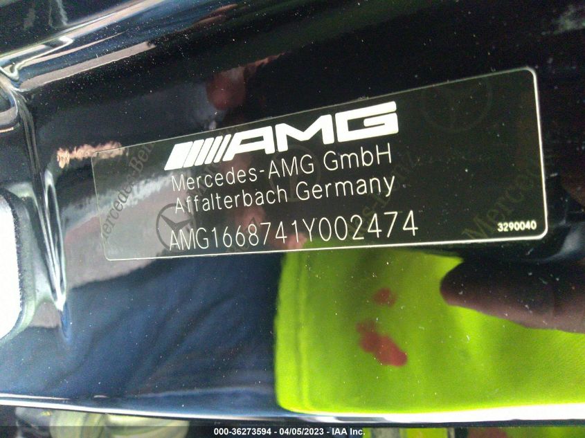 2014 MERCEDES-BENZ GL-CLASS GL 63 AMG 4JGDF7EE5EA290438