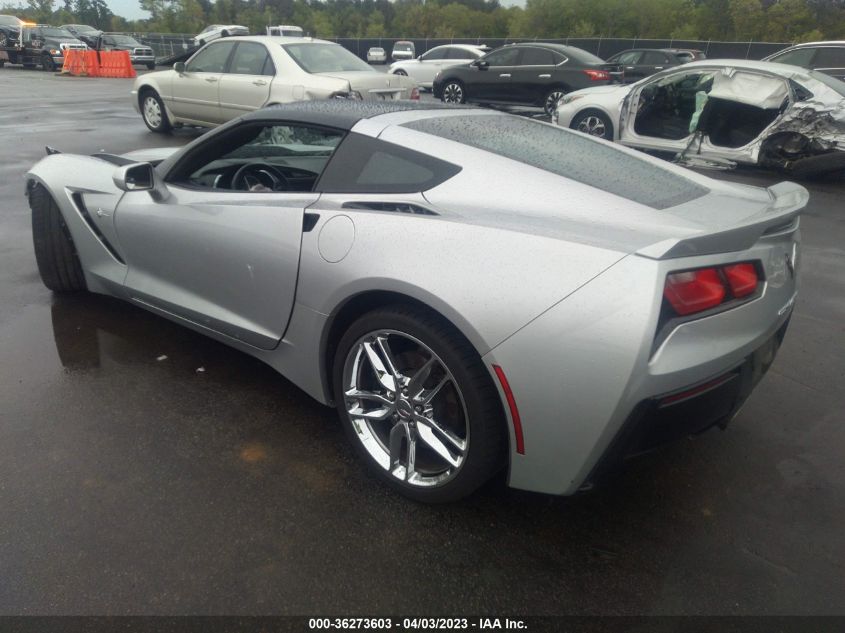 2014 CHEVROLET CORVETTE STINGRAY Z51 1LT - 1G1YG2D76E5102973