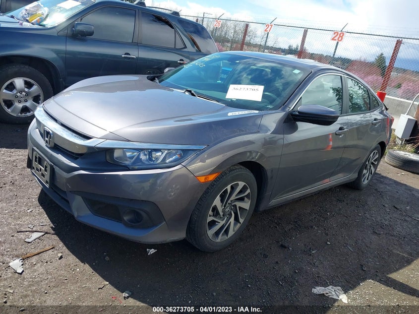 VIN 2HGFC2F8XHH525845 2017 HONDA CIVIC SEDAN EX
