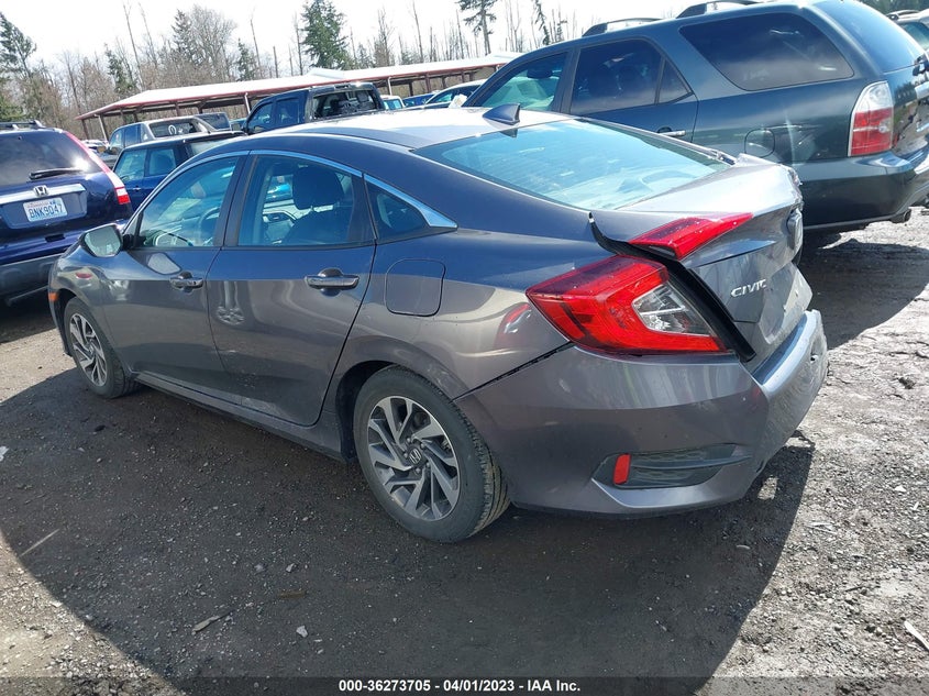 VIN 2HGFC2F8XHH525845 2017 HONDA CIVIC SEDAN EX