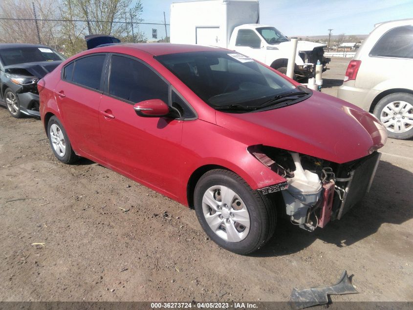 2015 KIA FORTE LX - KNAFX4A61F5387411