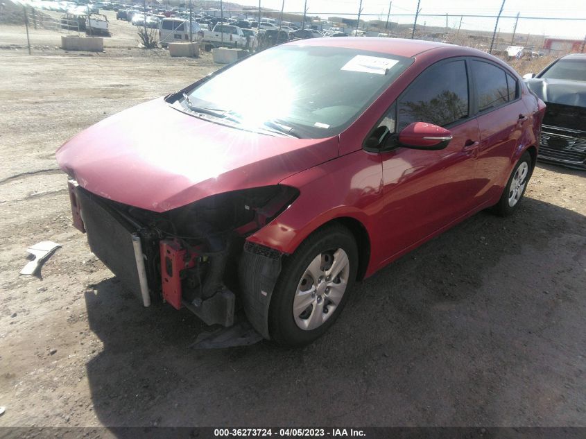 2015 KIA FORTE LX - KNAFX4A61F5387411