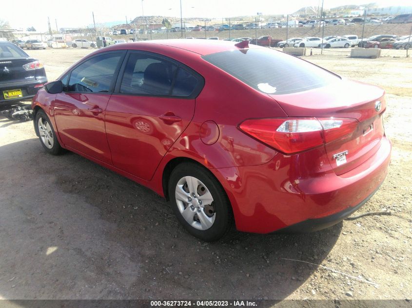 2015 KIA FORTE LX - KNAFX4A61F5387411