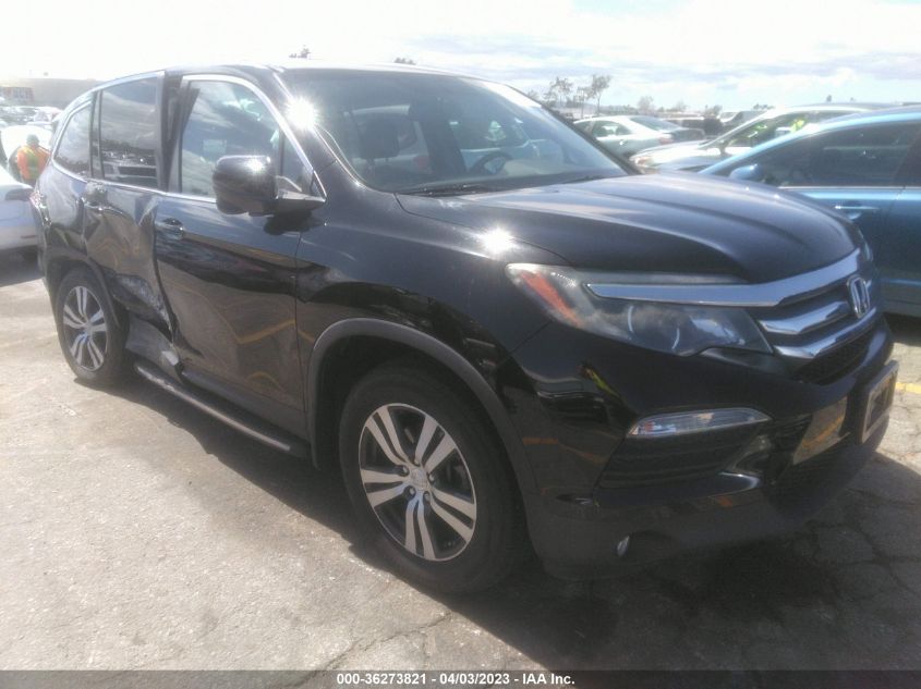 2016 HONDA PILOT EX-L - 5FNYF5H55GB043436