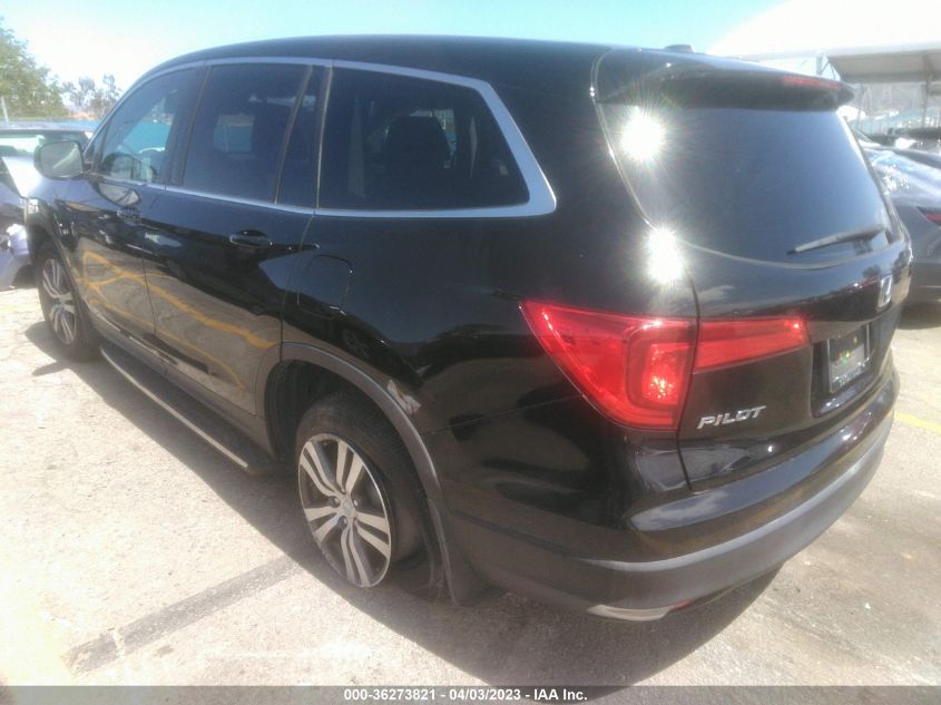 2016 HONDA PILOT EX-L - 5FNYF5H55GB043436