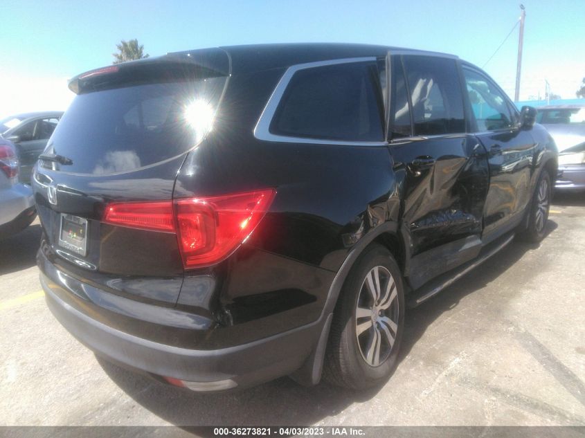 2016 HONDA PILOT EX-L - 5FNYF5H55GB043436