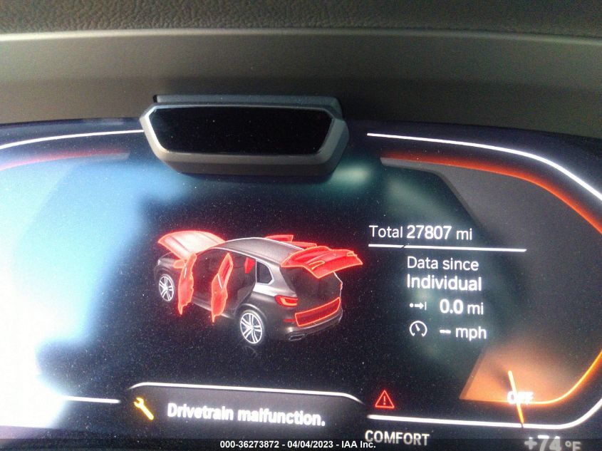 2022 BMW X5 SDRIVE40I - 5UXCR4C02N9J99074