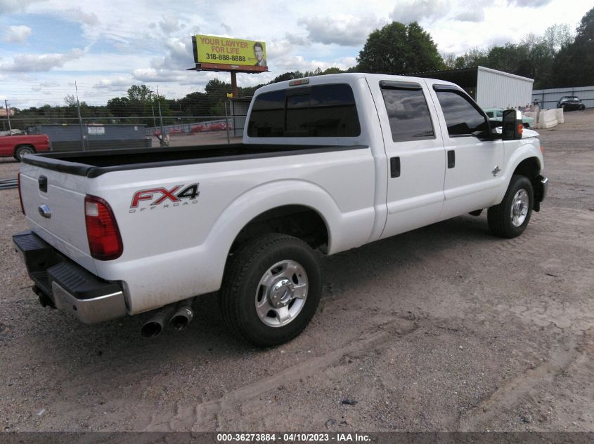 2015 FORD SUPER DUTY F-250 SRW LARIAT/PLATINUM - 1FT7W2BT0FEB03706