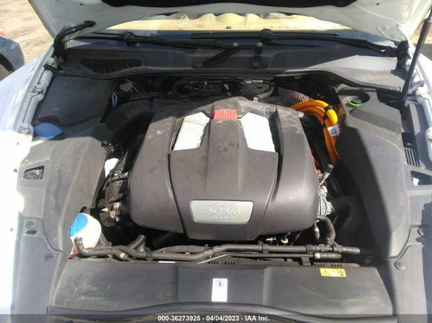 2014 PORSCHE CAYENNE S HYBRID WP1AE2A25ELA50740