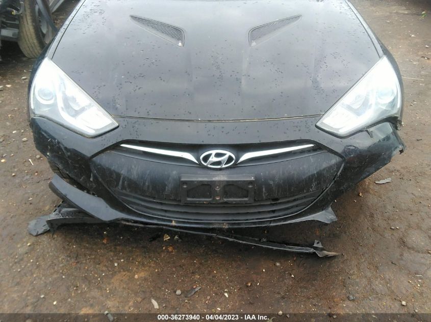 2013 HYUNDAI GENESIS COUPE 2.0T PREMIUM KMHHT6KD9DU095147