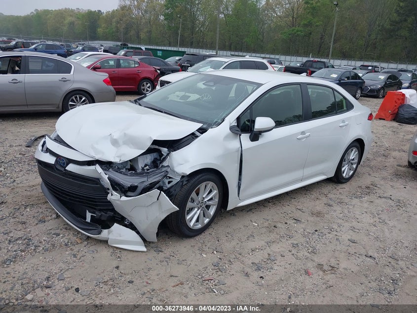 VIN JTDBCMFE4P3013658 2023 TOYOTA COROLLA HYBRID