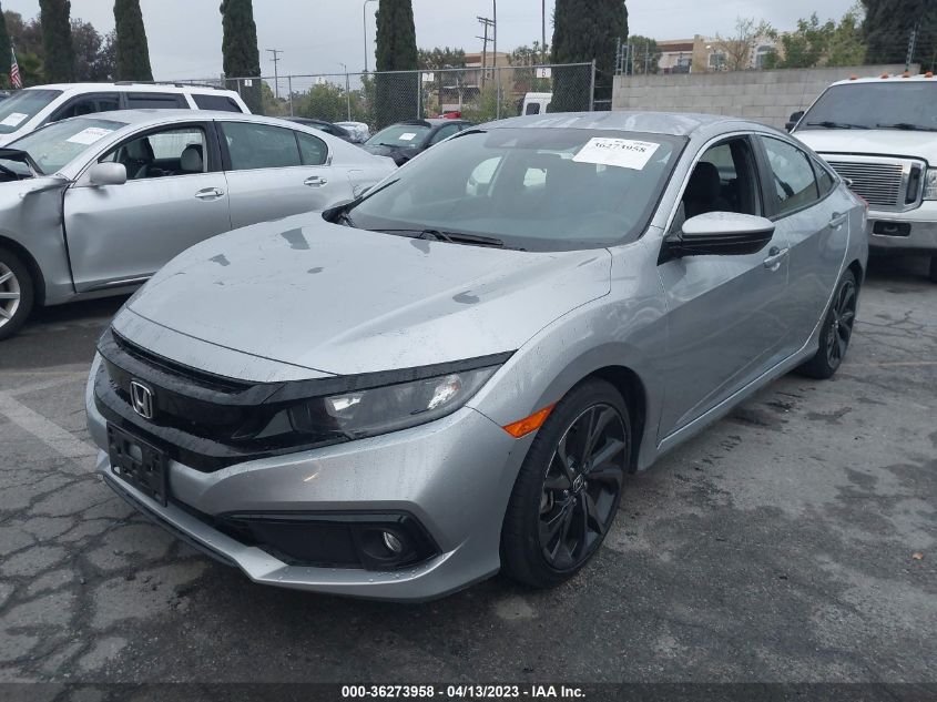 2020 HONDA CIVIC SEDAN SPORT - 2HGFC2F85LH565369