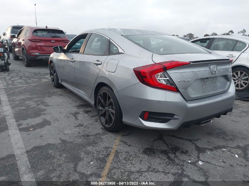 2020 HONDA CIVIC SEDAN SPORT - 2HGFC2F85LH565369