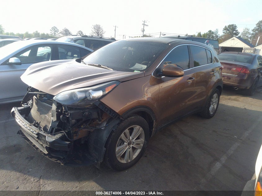 VIN KNDPM3AC7H7070644 2017 KIA SPORTAGE LX
