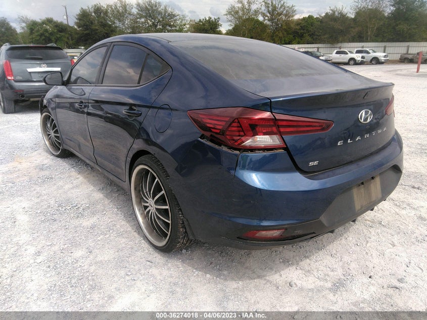 VIN 5NPD74LF5KH475217 2019 HYUNDAI ELANTRA SE
