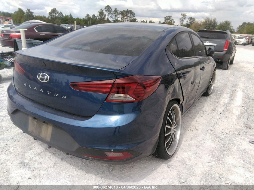 VIN 5NPD74LF5KH475217 2019 HYUNDAI ELANTRA SE