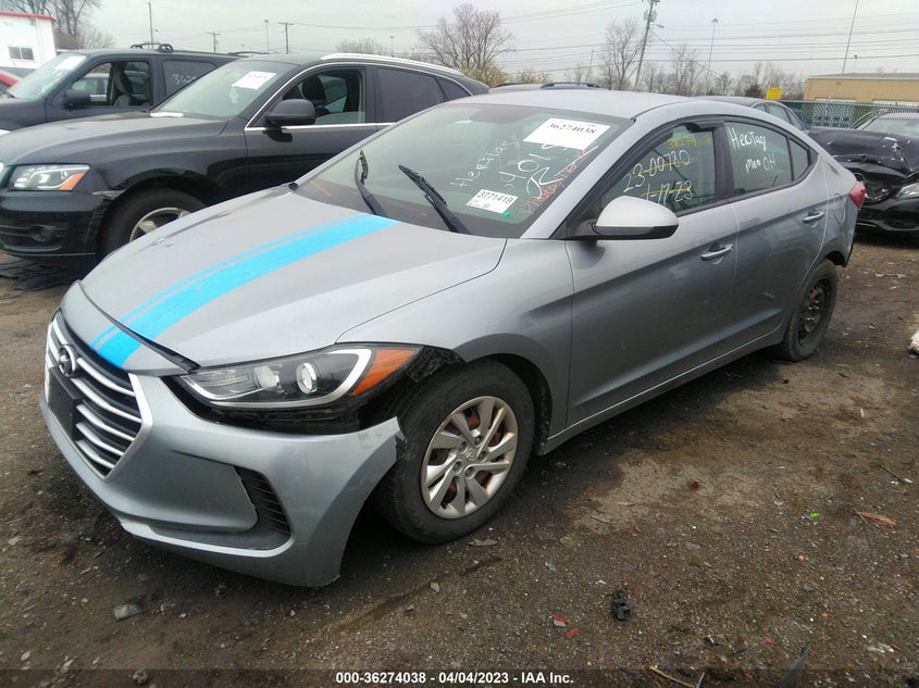 VIN 5NPD74LF8HH064015 2017 HYUNDAI ELANTRA SE