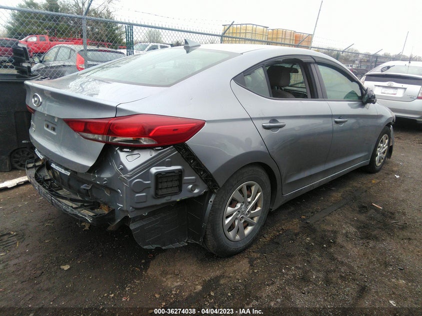 VIN 5NPD74LF8HH064015 2017 HYUNDAI ELANTRA SE
