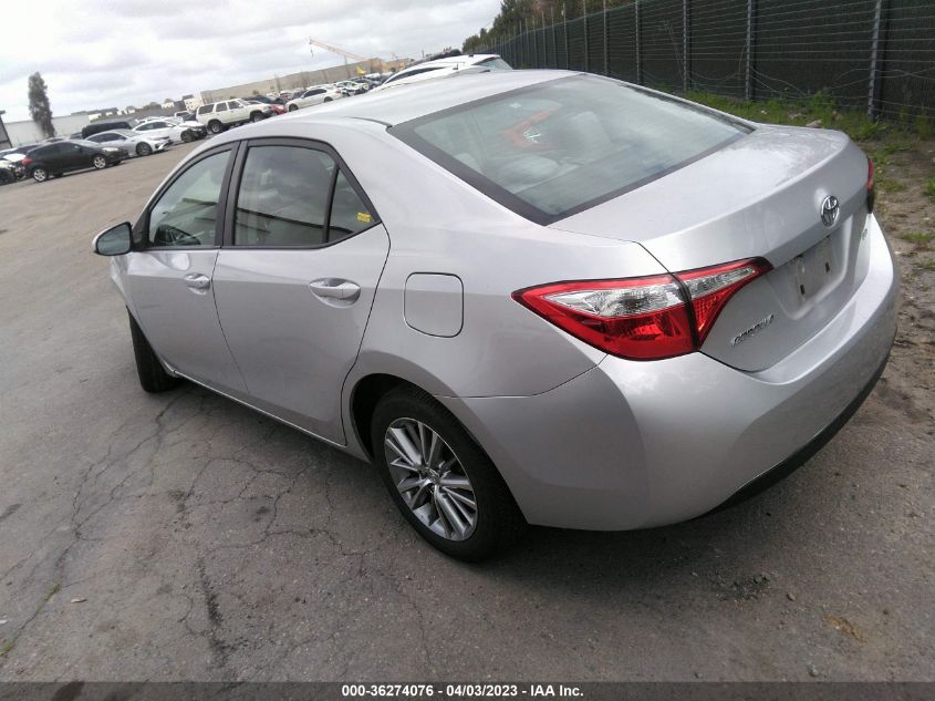 2015 TOYOTA COROLLA LE - 5YFBURHE7FP207338