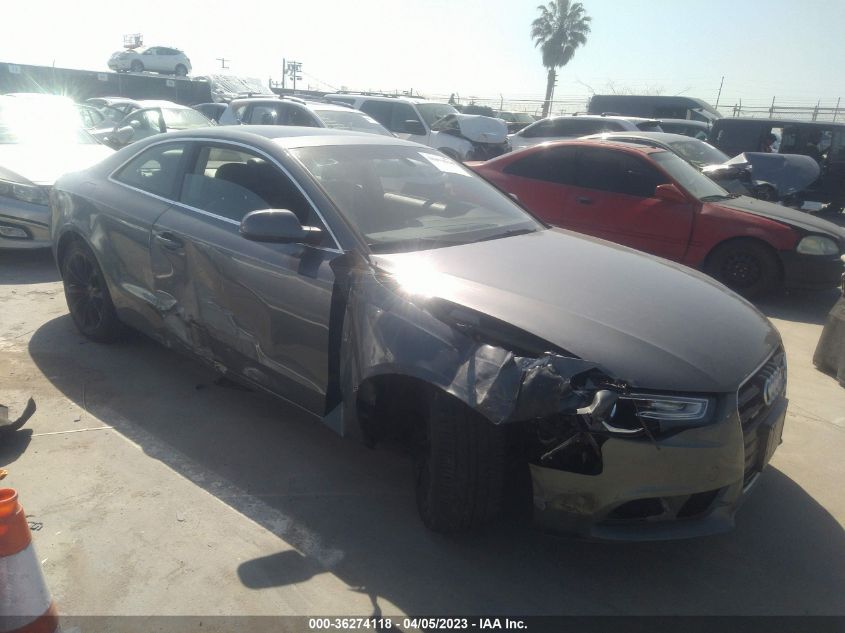 2013 AUDI A5 PREMIUM - WAUCFAFR1DA072331