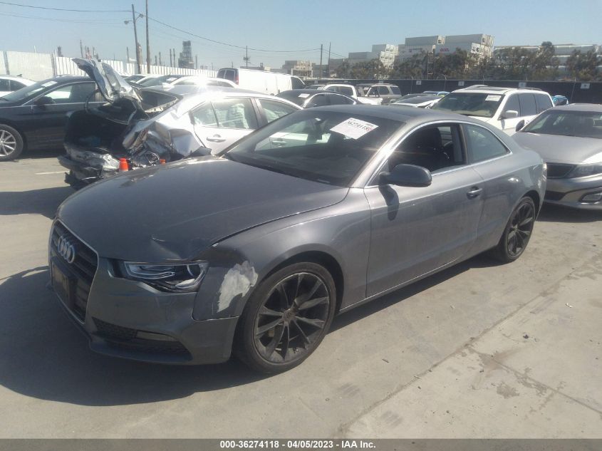 2013 AUDI A5 PREMIUM - WAUCFAFR1DA072331