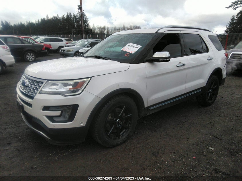 VIN 1FM5K8HT1HGC66347 2017 FORD EXPLORER PLATINUM