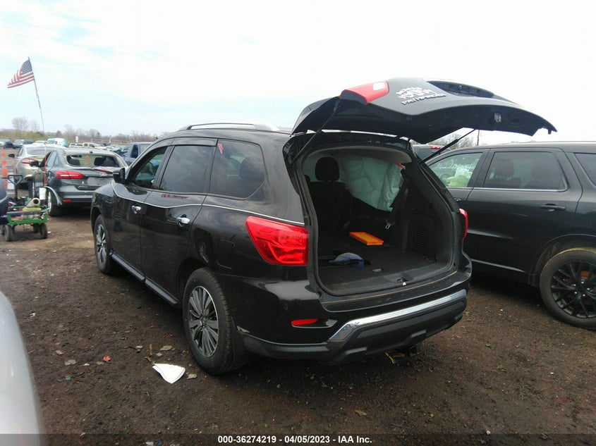 VIN 5N1DR2MM7HC624707 2017 NISSAN PATHFINDER S
