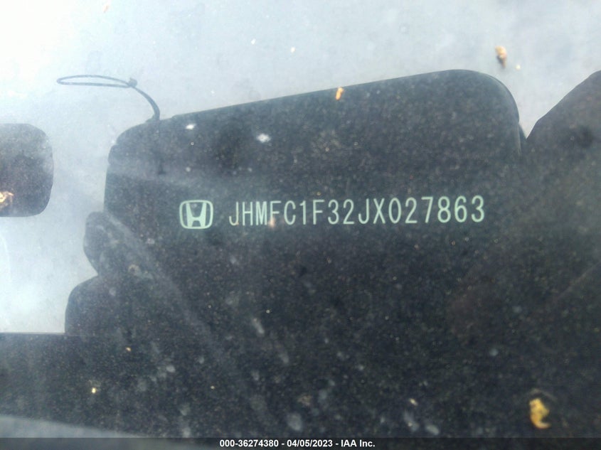VIN JHMFC1F32JX027863 2018 HONDA CIVIC SEDAN EX-T