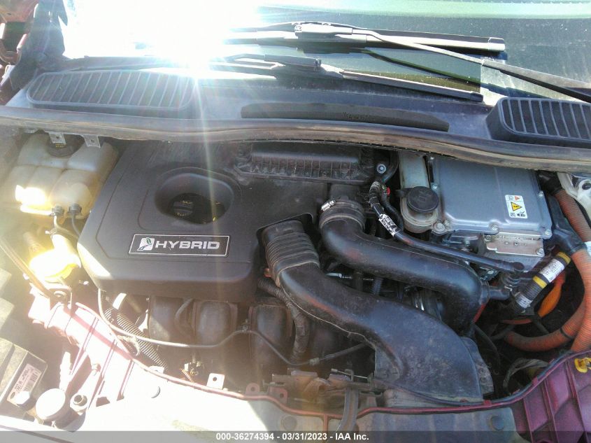 2015 FORD C-MAX HYBRID SE - 1FADP5AUXFL124933