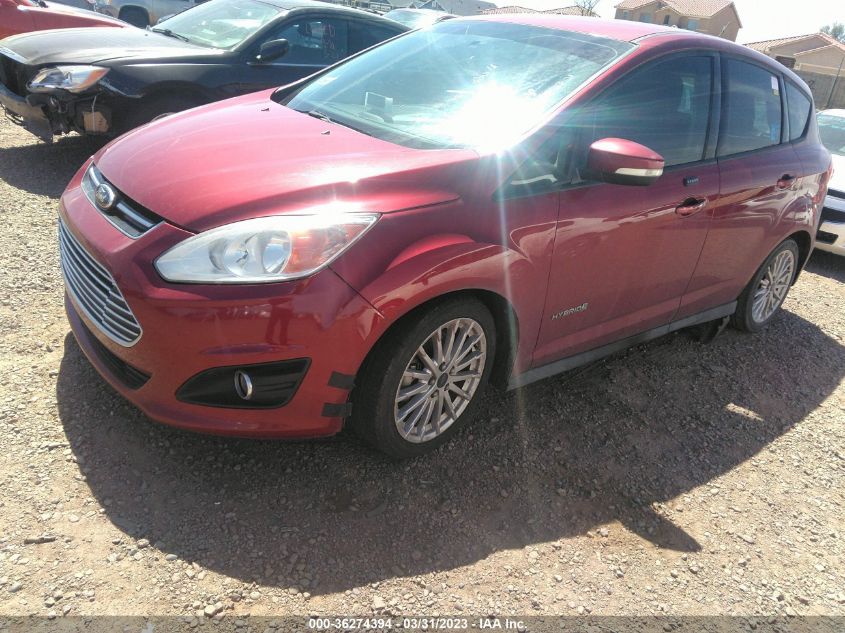 2015 FORD C-MAX HYBRID SE - 1FADP5AUXFL124933