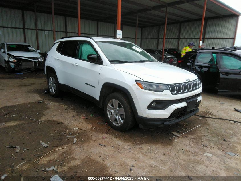 2022 JEEP COMPASS LATITUDE - 3C4NJDBBXNT173303