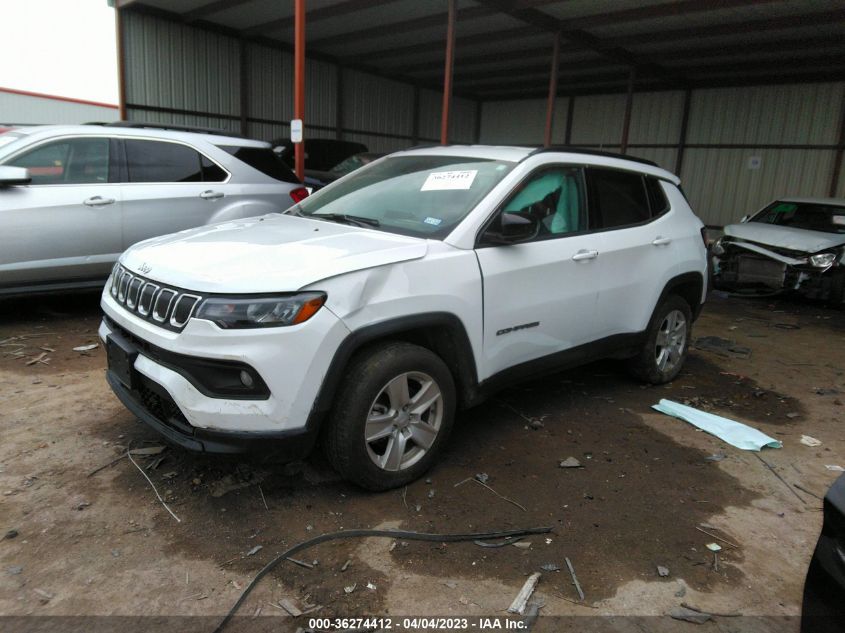 2022 JEEP COMPASS LATITUDE - 3C4NJDBBXNT173303