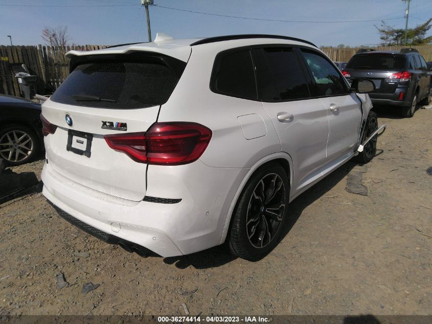 2020 BMW X3 M COMPETITION - 5YMTS0C09LLT11164