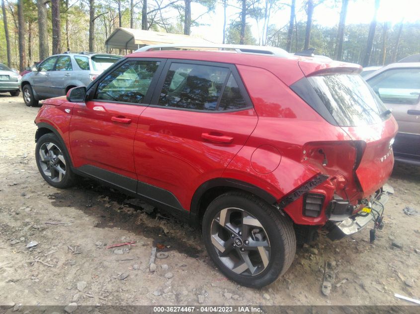 2022 HYUNDAI VENUE SEL - KMHRC8A37NU142332