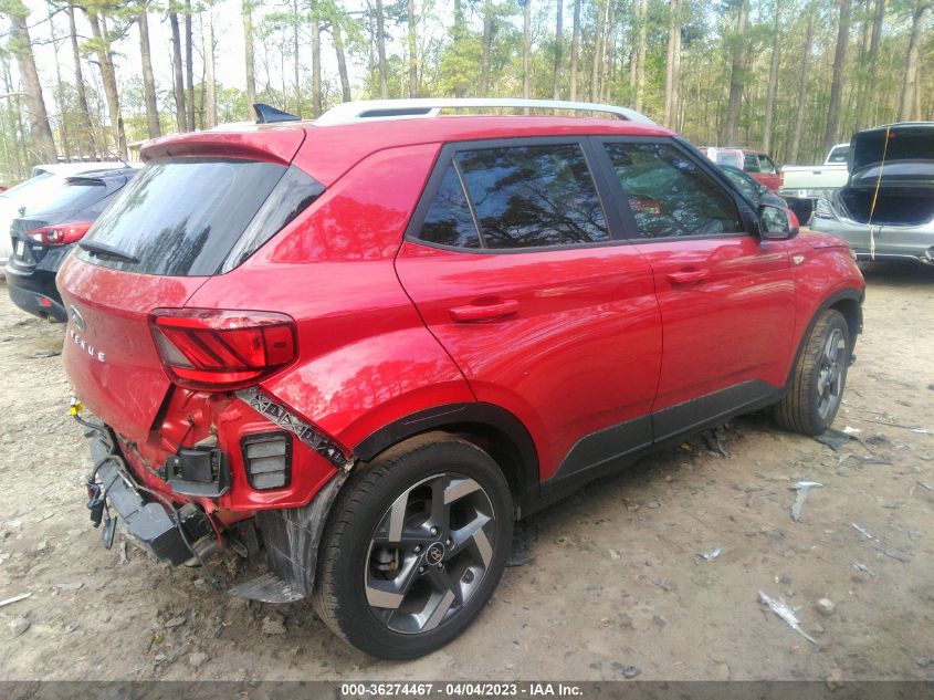 2022 HYUNDAI VENUE SEL - KMHRC8A37NU142332