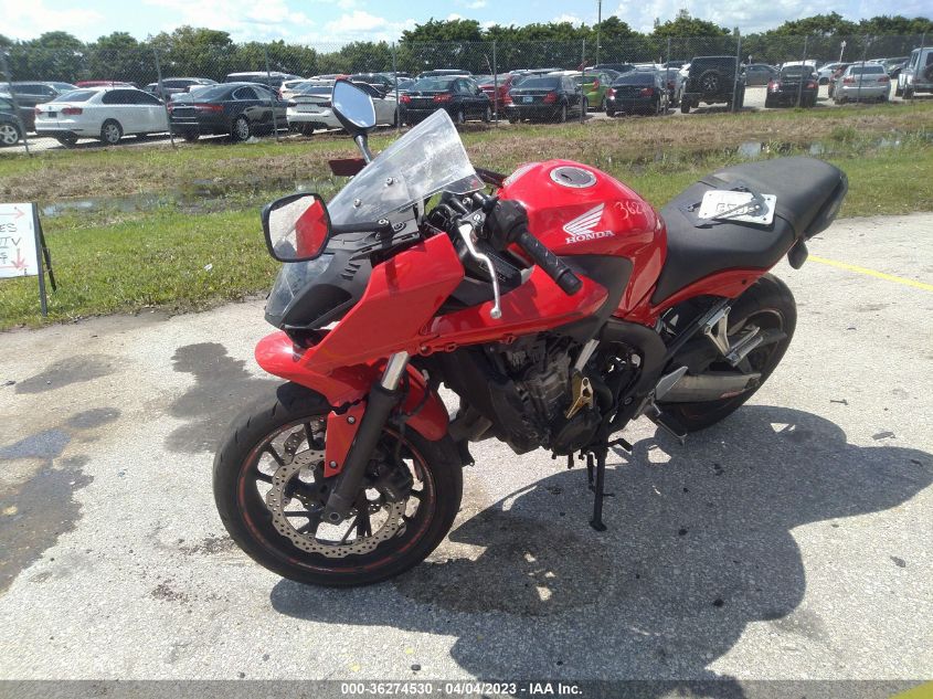 2014 HONDA CBR650 F MLHRC7408E5001230