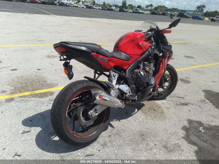 2014 HONDA CBR650 F MLHRC7408E5001230