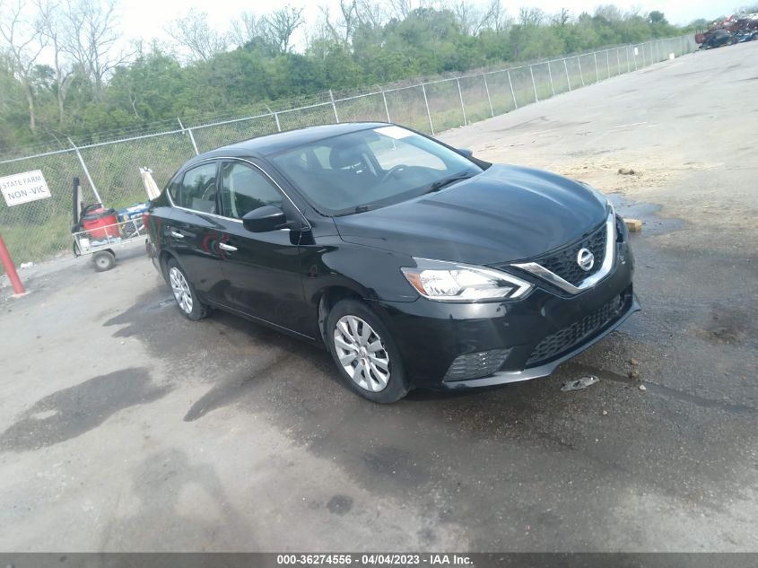 2016 NISSAN SENTRA SR/SL/S/SV/FE+ S - 3N1AB7AP9GL663263