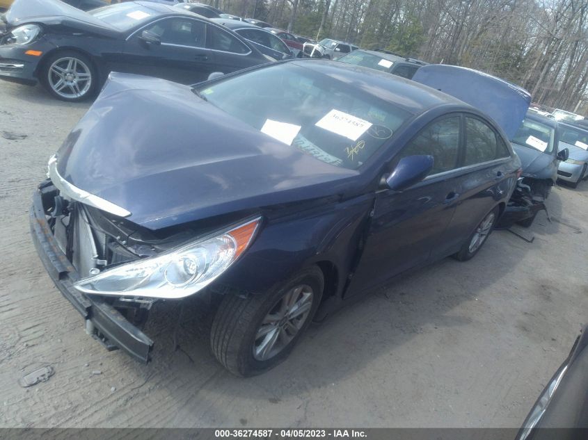 2013 HYUNDAI SONATA GLS PZEV - 5NPEB4AC0DH662587