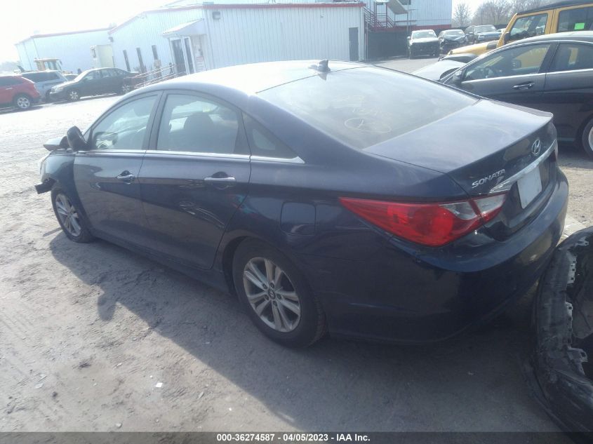 2013 HYUNDAI SONATA GLS PZEV - 5NPEB4AC0DH662587