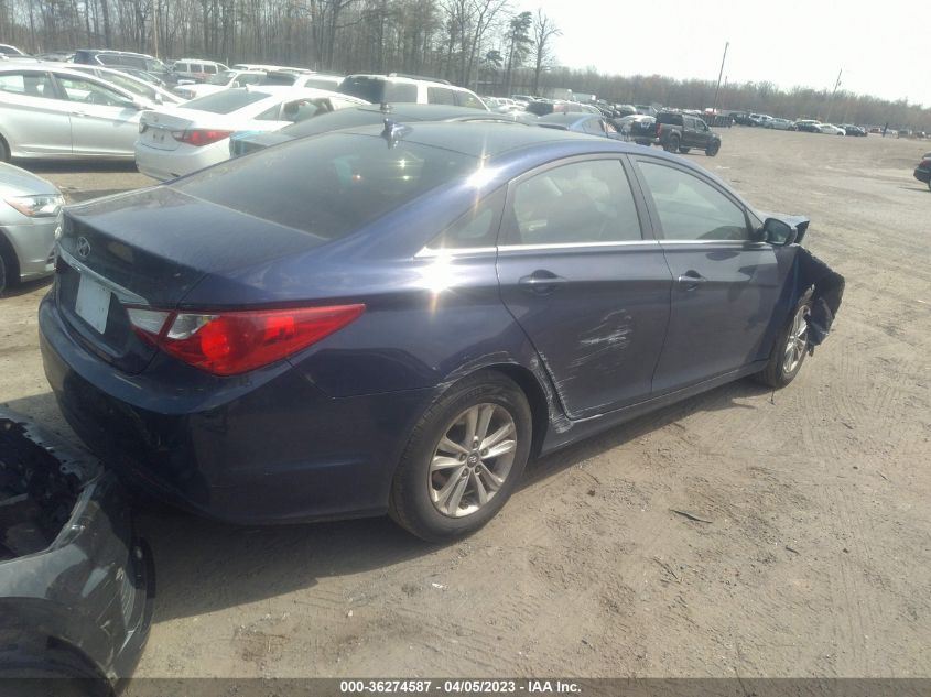 2013 HYUNDAI SONATA GLS PZEV - 5NPEB4AC0DH662587