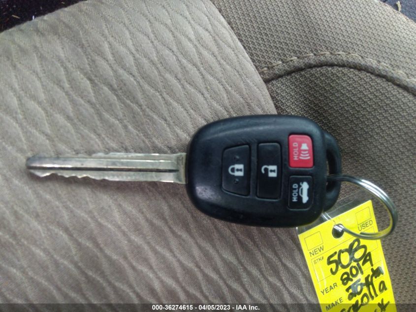 2014 TOYOTA COROLLA LE - 5YFBURHE9EP096015