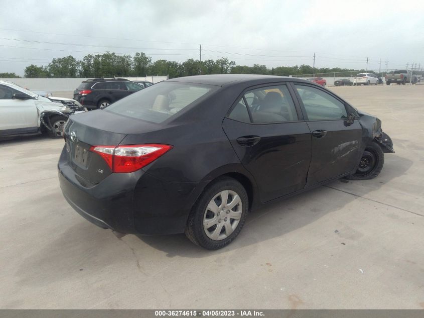 2014 TOYOTA COROLLA LE - 5YFBURHE9EP096015