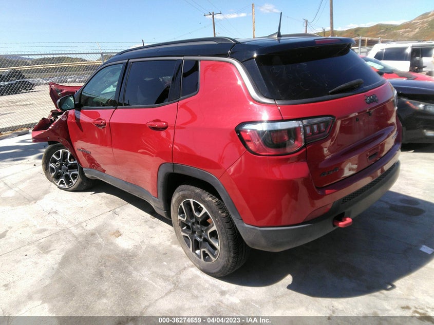 VIN 3C4NJDDB8LT111585 2020 JEEP COMPASS TRAILHAWK
