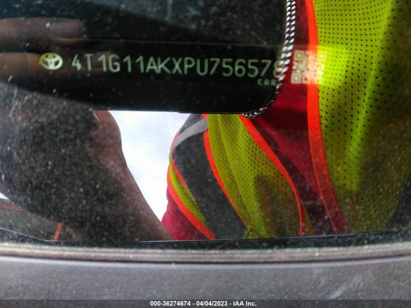 2023 TOYOTA CAMRY SE/SE NIGHTSHADE - 4T1G11AKXPU756578