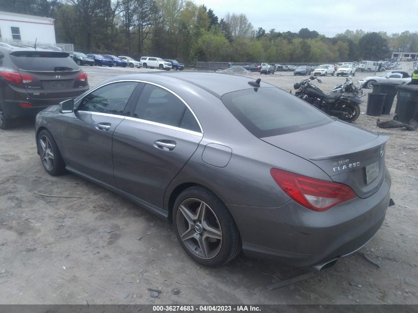 2015 MERCEDES-BENZ CLA-CLASS CLA 250 - WDDSJ4EB2FN162592