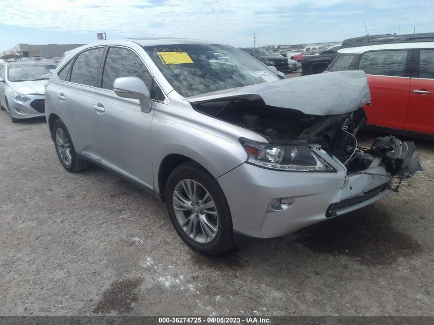 2013 LEXUS RX 450H - JTJZB1BA5D2008048