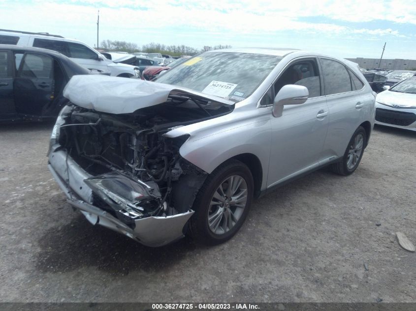 2013 LEXUS RX 450H - JTJZB1BA5D2008048