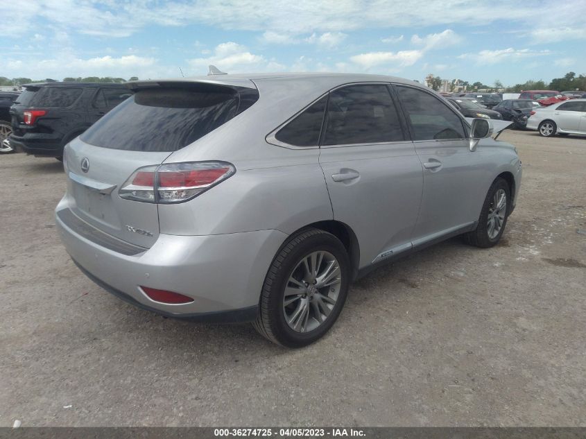 2013 LEXUS RX 450H - JTJZB1BA5D2008048